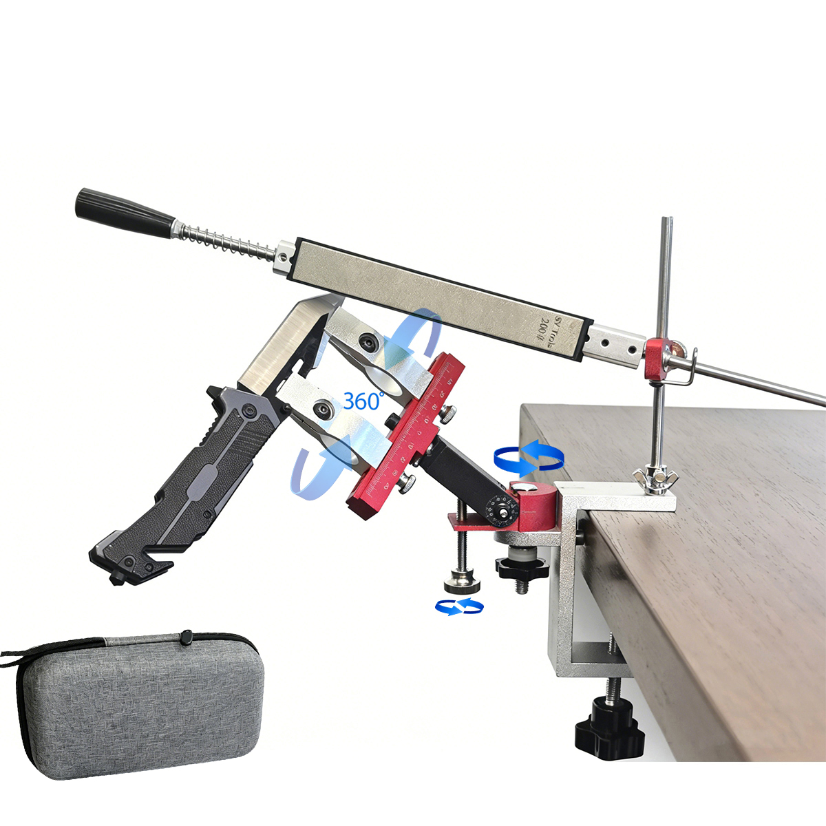 Система заточки Sy Tools S07 с микрорегулировкой и шкалой позиционирования